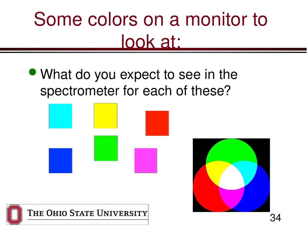 Build a CD Spectrometer Prof. Betty Lise Anderson - slide 34 of 41