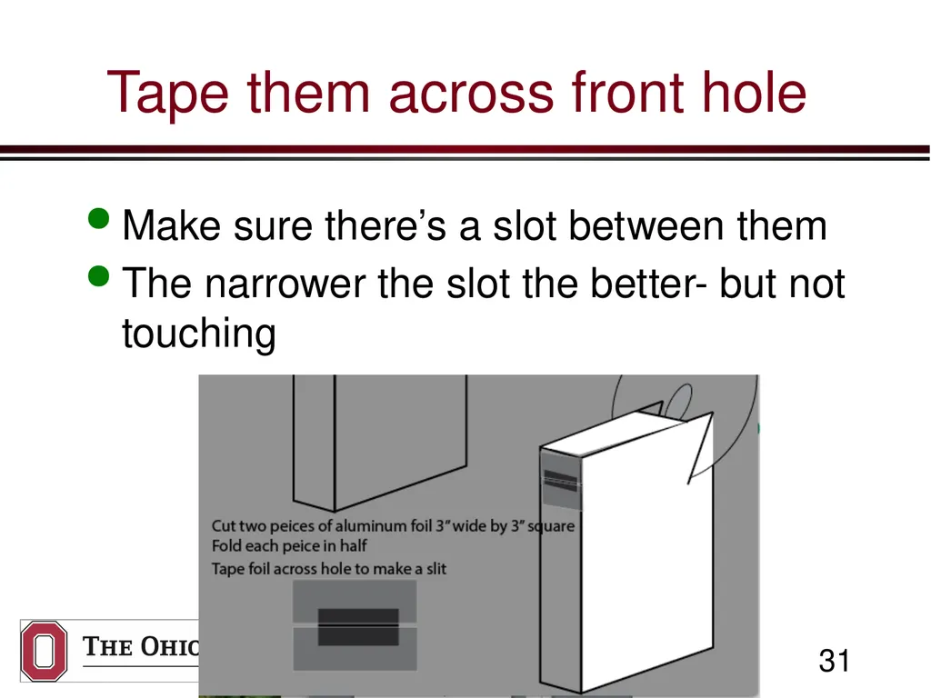 Build a CD Spectrometer Prof. Betty Lise Anderson - slide 31 of 41