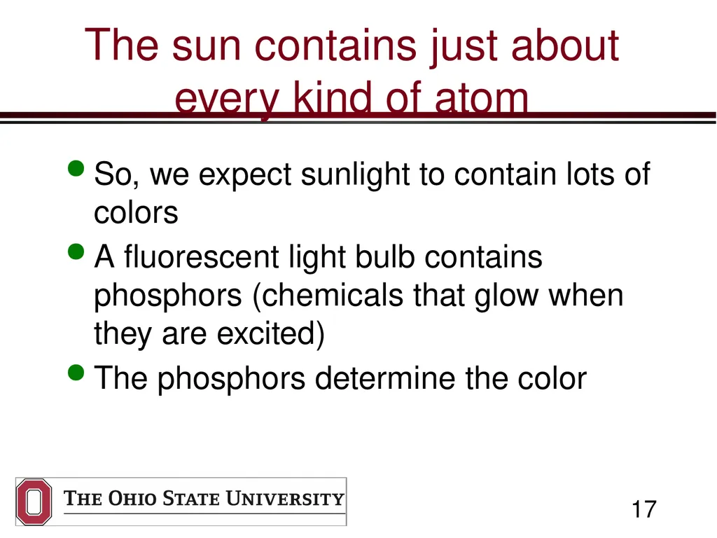 Build a CD Spectrometer Prof. Betty Lise Anderson - slide 17 of 41