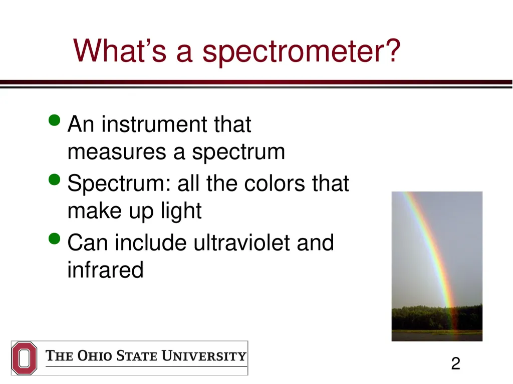 Build a CD Spectrometer Prof. Betty Lise Anderson - slide 2 of 41