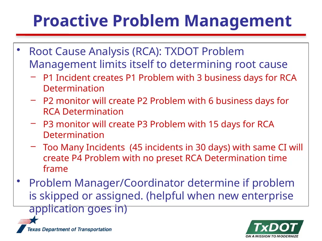 Proactive Problem Management December 5, 2012 - slide 13 of 15