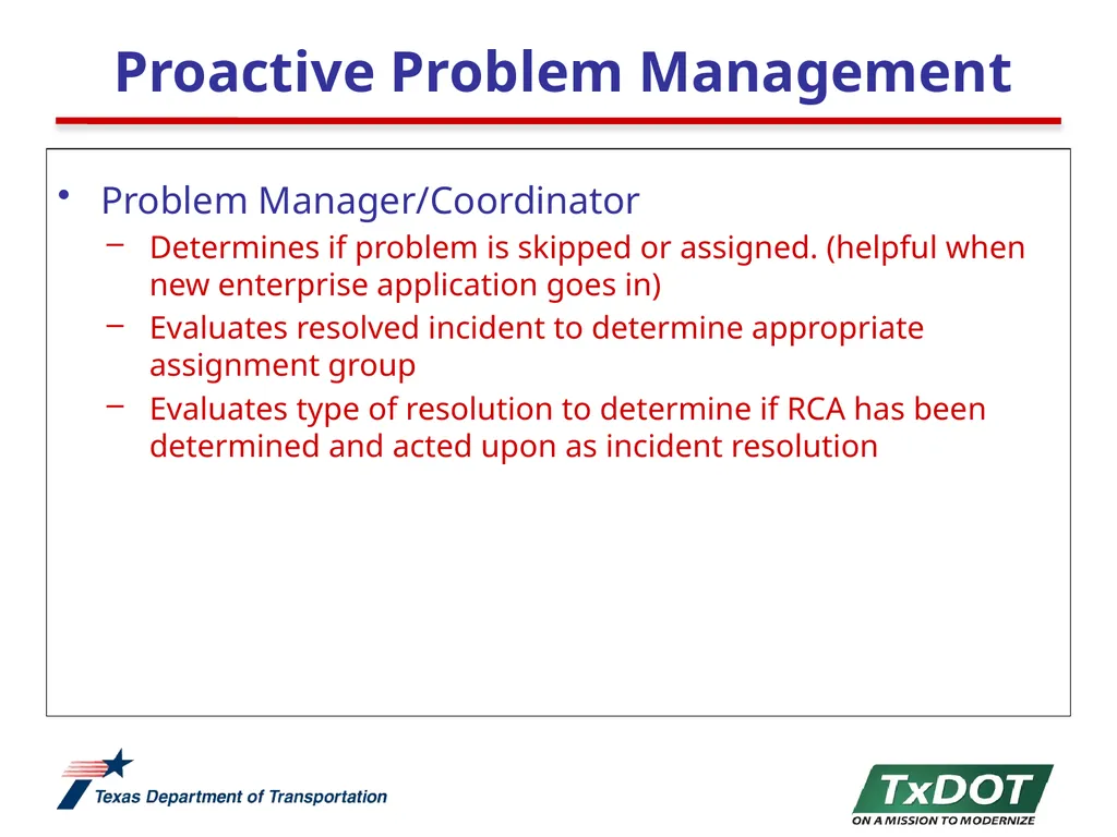 Proactive Problem Management December 5, 2012 - slide 14 of 15