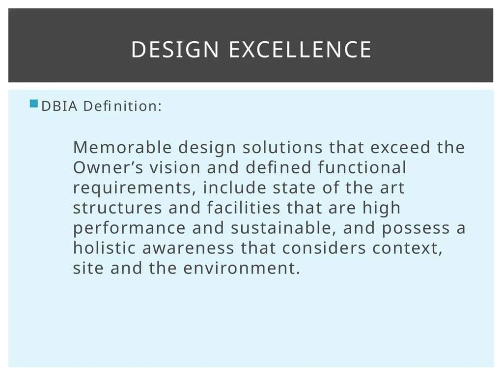 Design-Build Delivery Robynne Parkinson Thaxton - slide 20 of 23