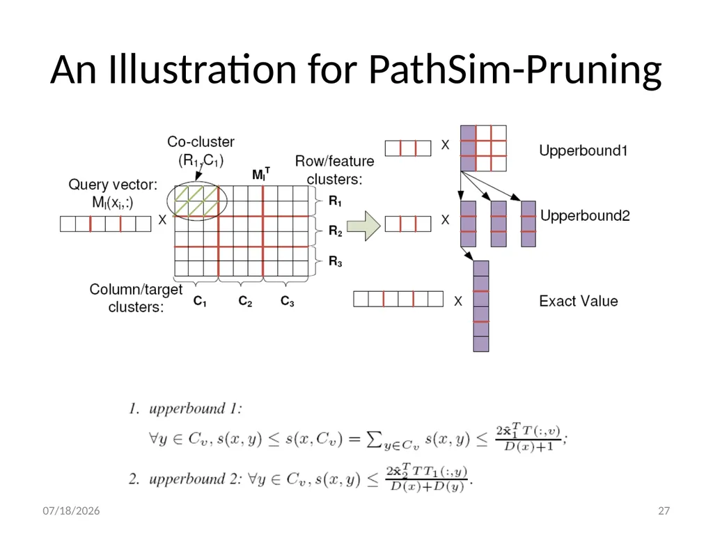 PathSim: Meta Path-Based Top-K Similarity Search - slide 27 of 40