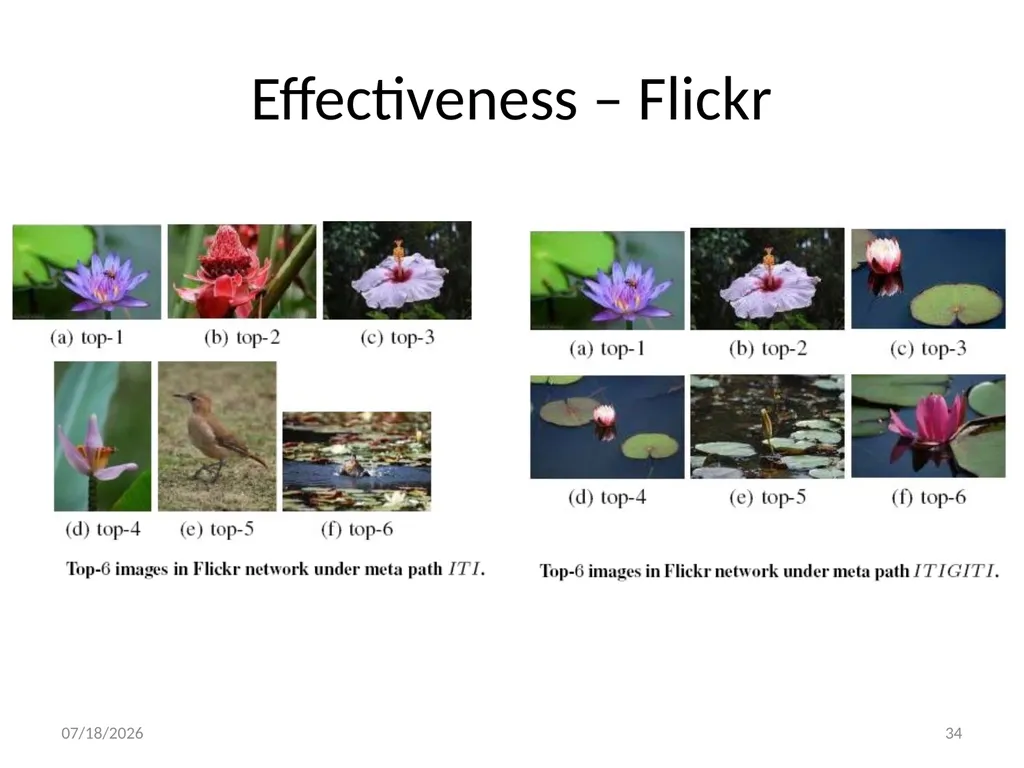 PathSim: Meta Path-Based Top-K Similarity Search - slide 34 of 40
