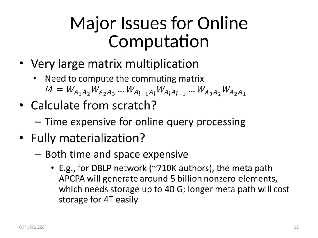 PathSim: Meta Path-Based Top-K Similarity Search - slide 22 of 40