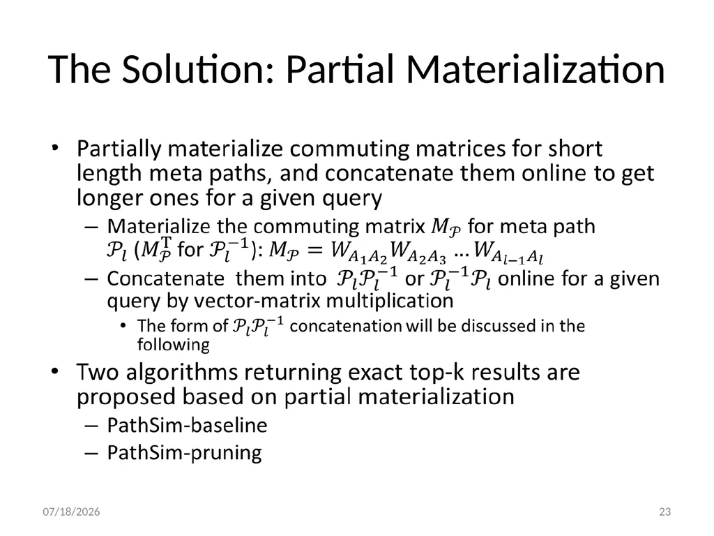 PathSim: Meta Path-Based Top-K Similarity Search - slide 23 of 40