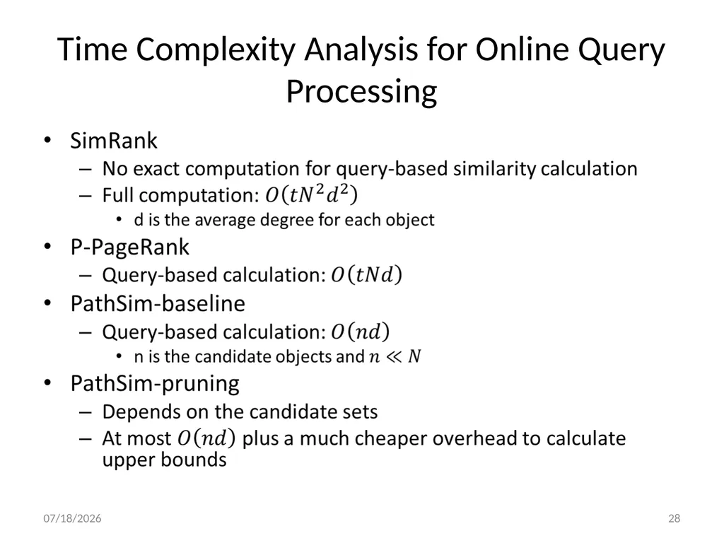PathSim: Meta Path-Based Top-K Similarity Search - slide 28 of 40