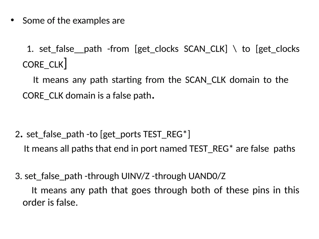 FALSE PATH ANALYSIS AND CRITICAL PATH ANALYSIS - slide 3 of 11