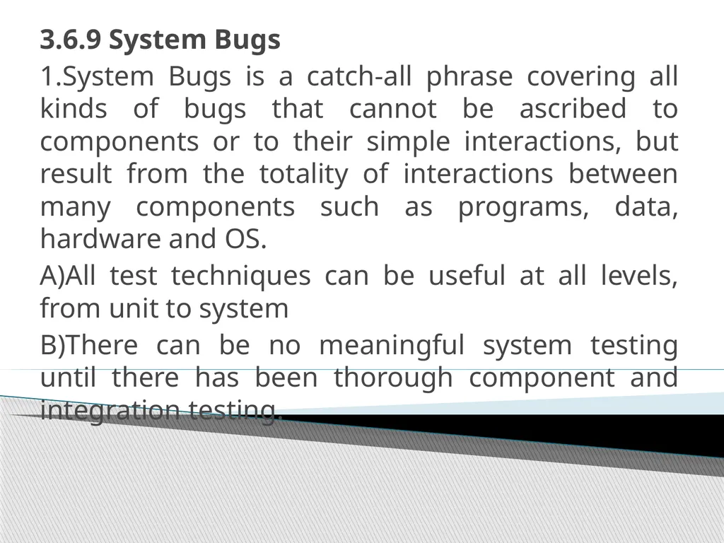 Subjects: Software Testing Methodologies UNIT-1 - slide 25 of 56