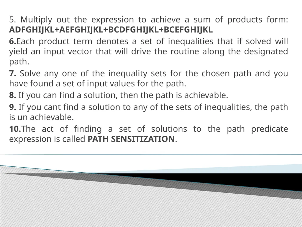 Subjects: Software Testing Methodologies UNIT-1 - slide 46 of 56