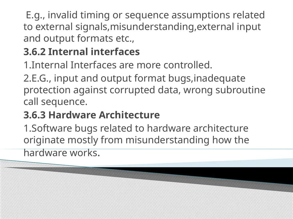 Subjects: Software Testing Methodologies UNIT-1 - slide 21 of 56