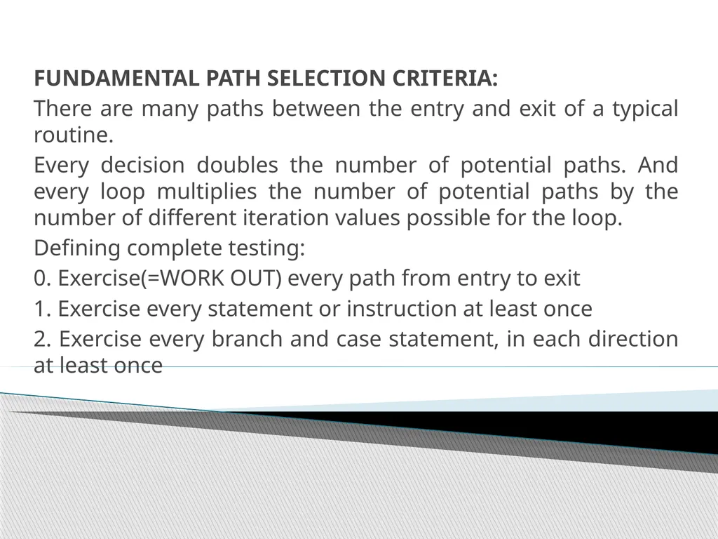 Subjects: Software Testing Methodologies UNIT-1 - slide 36 of 56