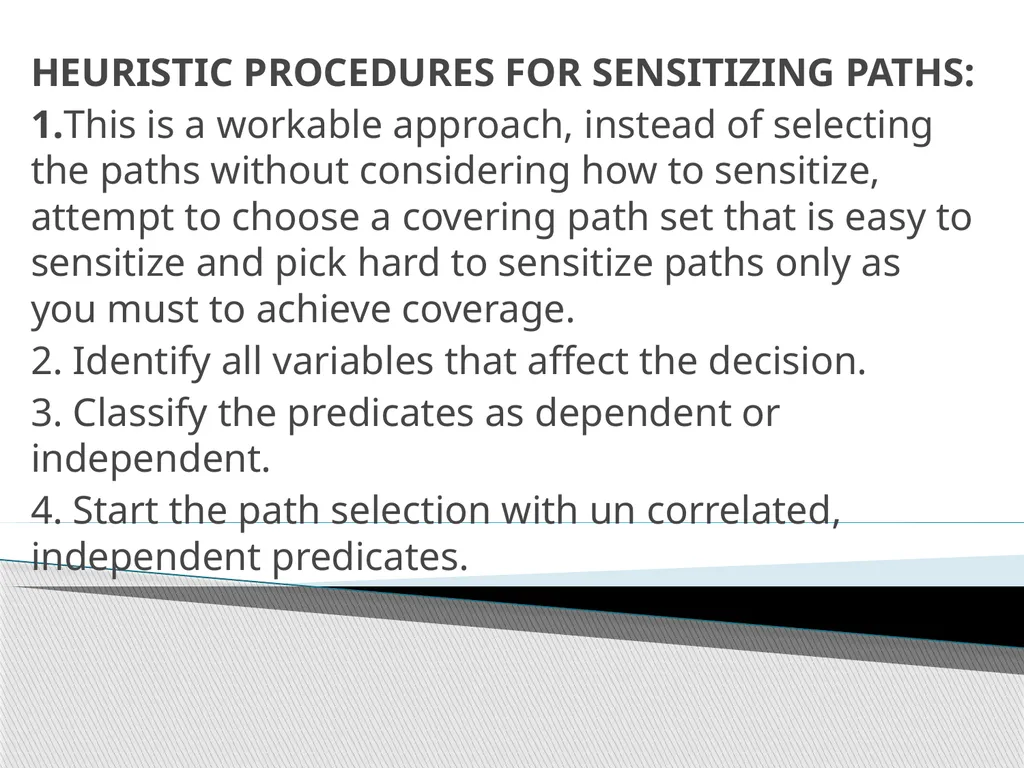 Subjects: Software Testing Methodologies UNIT-1 - slide 47 of 56