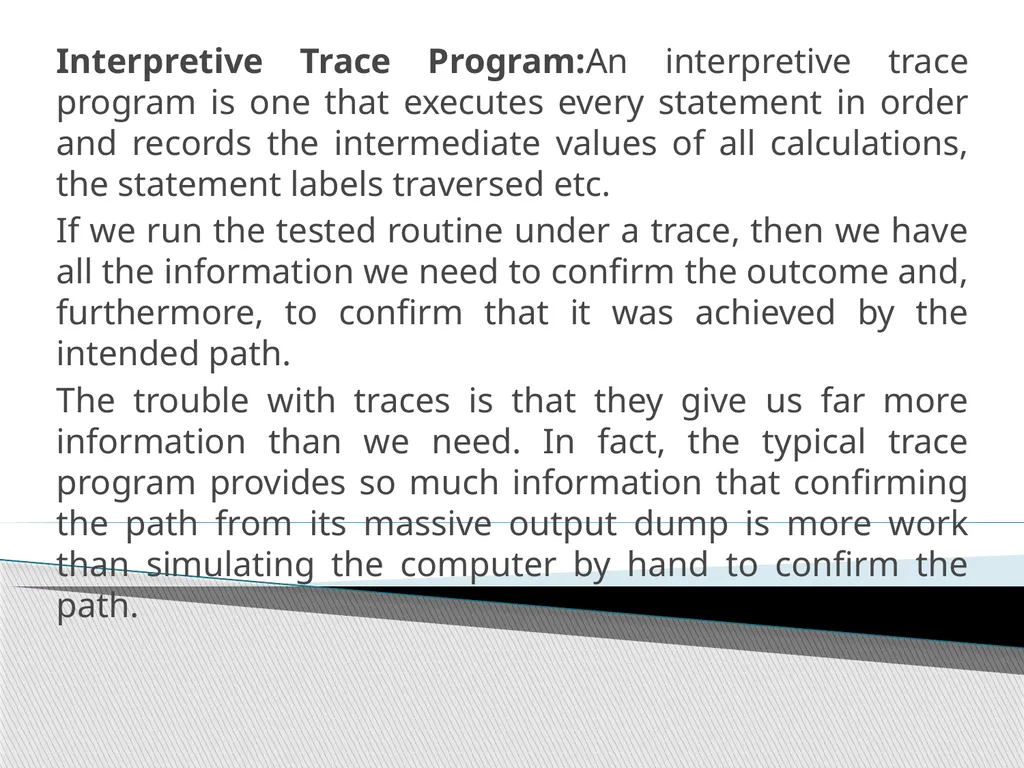 Subjects: Software Testing Methodologies UNIT-1 - slide 51 of 56