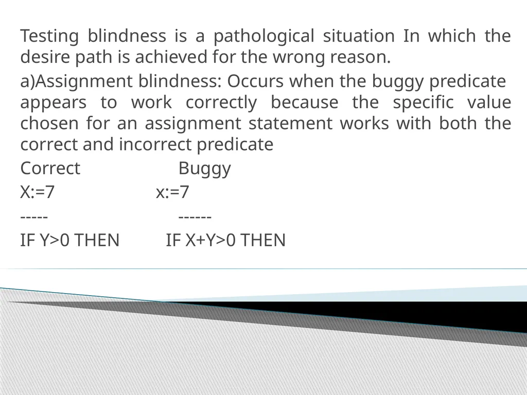 Subjects: Software Testing Methodologies UNIT-1 - slide 42 of 56