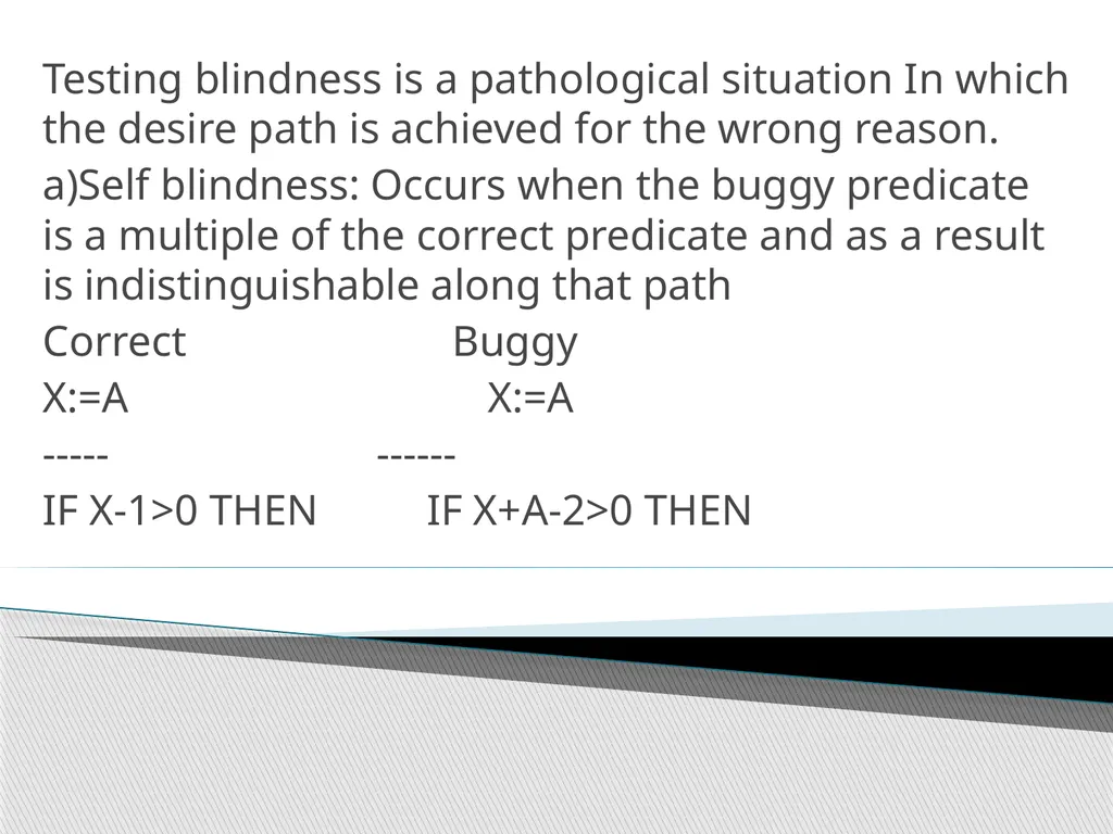 Subjects: Software Testing Methodologies UNIT-1 - slide 44 of 56