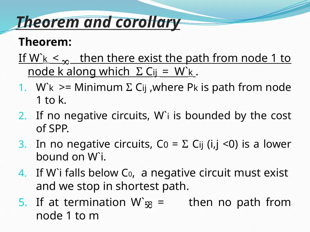 THE SHORTEST PATH PROBLEM Presented By Elnaz - slide 14 of 19