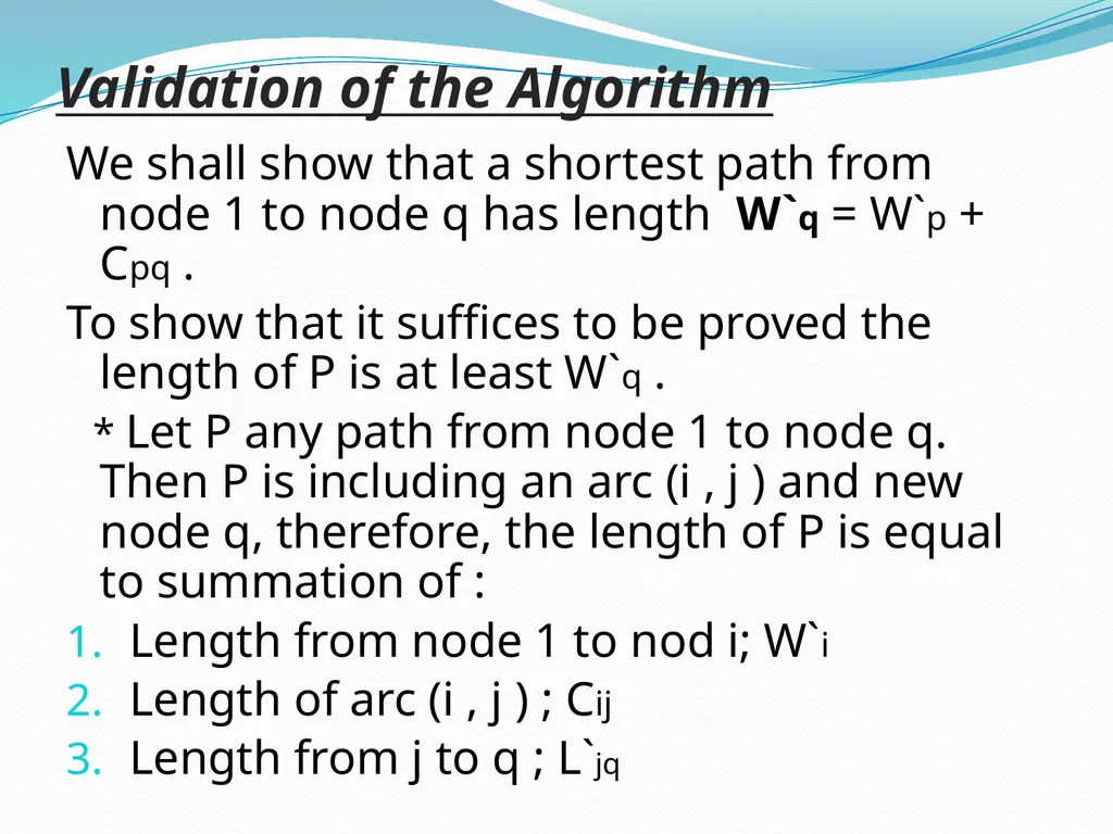 THE SHORTEST PATH PROBLEM Presented By Elnaz - slide 5 of 19