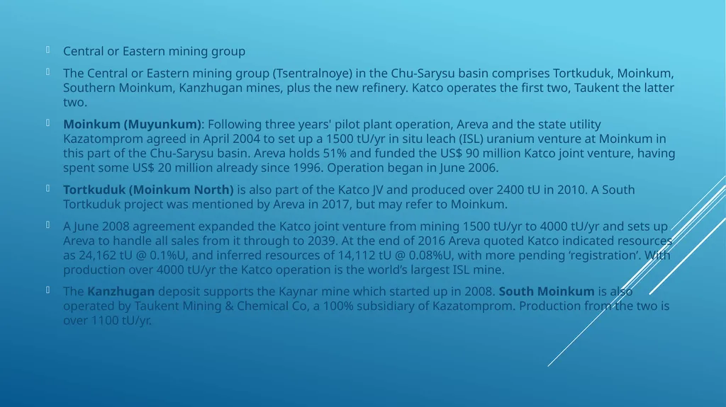 Lecture 9 Analysis of uranium production - slide 21 of 26