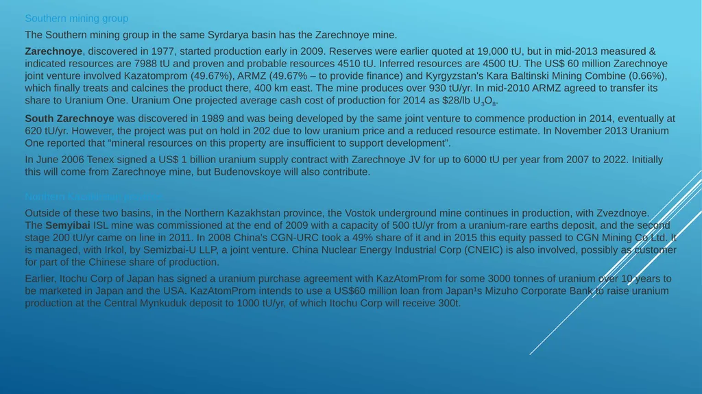 Lecture 9 Analysis of uranium production - slide 23 of 26