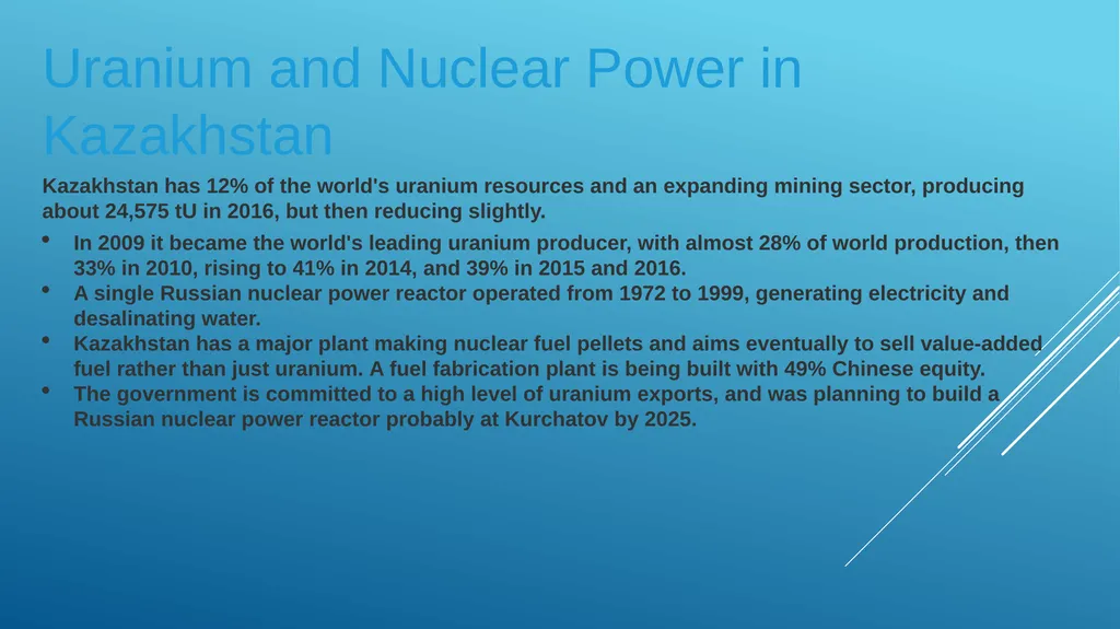 Lecture 9 Analysis of uranium production - slide 7 of 26