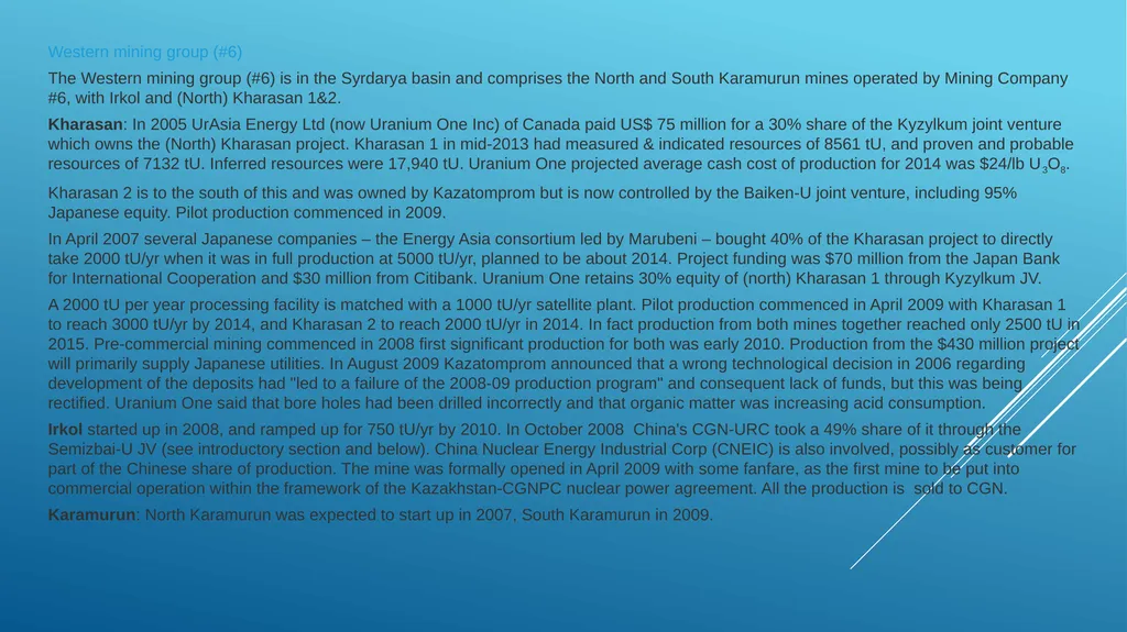 Lecture 9 Analysis of uranium production - slide 22 of 26