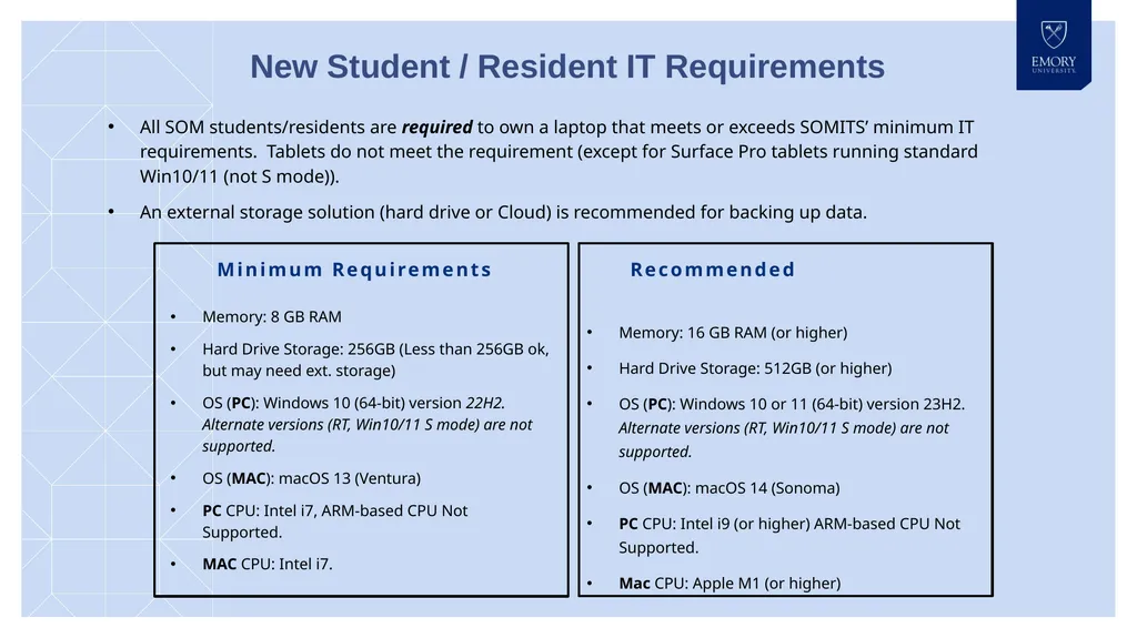 New Student / Resident IT Orientation (2025) New - slide 3 of 10
