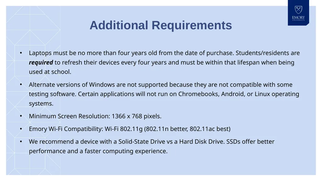 New Student / Resident IT Orientation (2025) New - slide 4 of 10