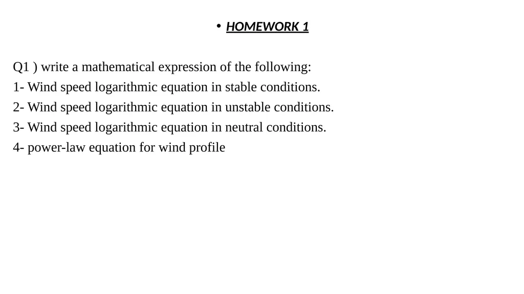 Wind logarithm and Power law profiles Basim - slide 13 of 14