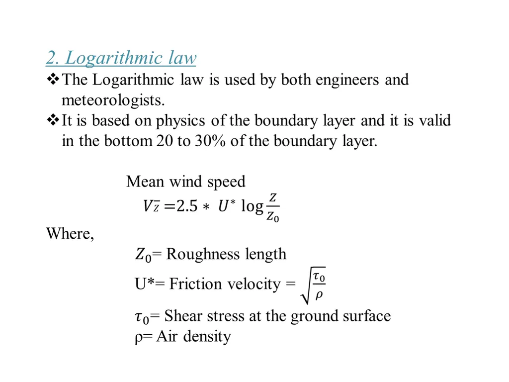 INDUSTRIAL AERODYNAMICS AO465 Module 1 ATMOSPHERIC - slide 14 of 18