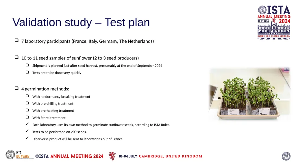 Dormancy breaking methods for sunflower seeds - slide 5 of 6