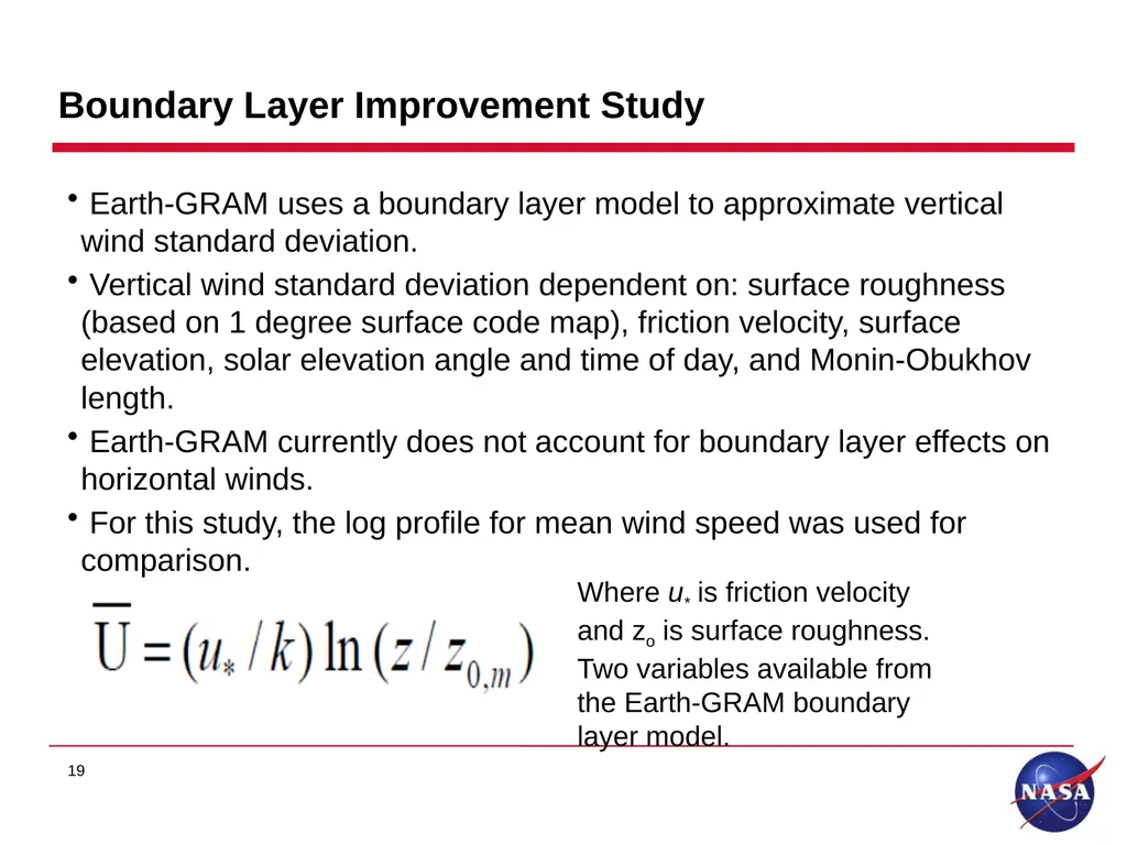Earth Global Reference Atmospheric Model (GRAM) - slide 19 of 24