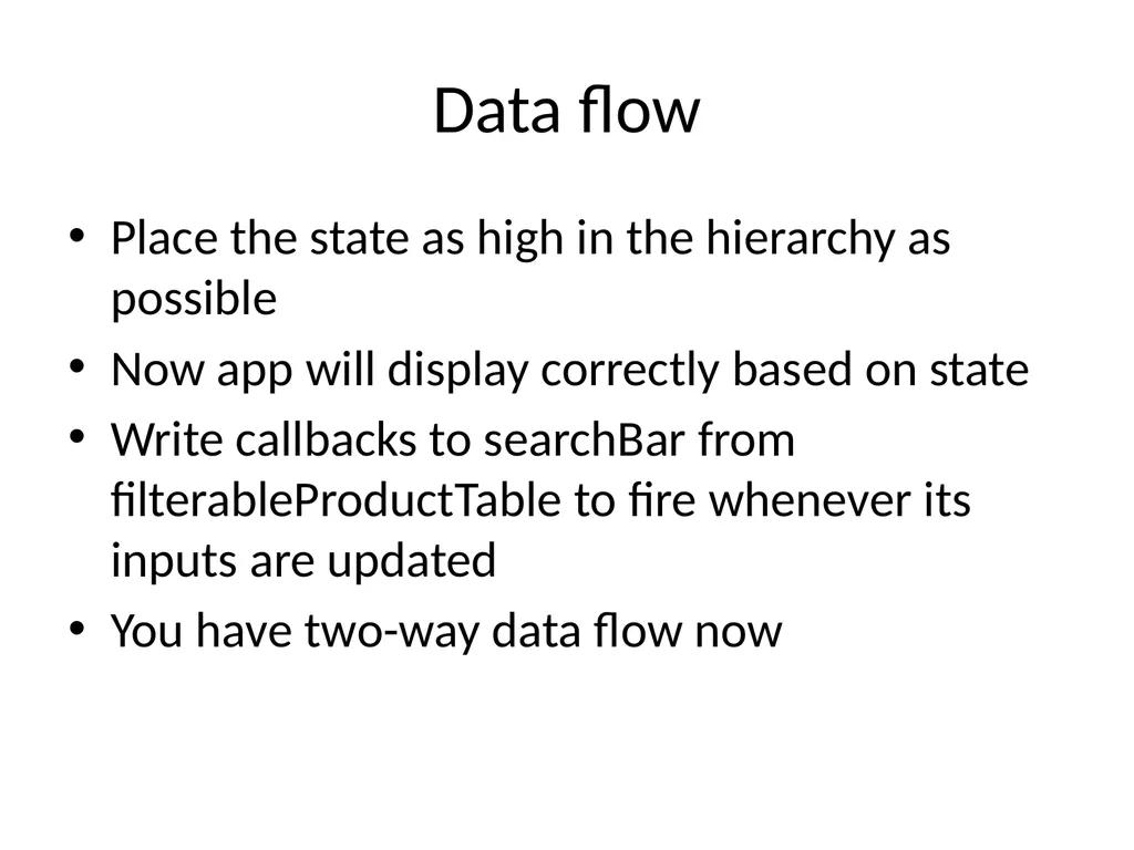 ReactJS 24th October 2019 Front-end frameworks - slide 17 of 19