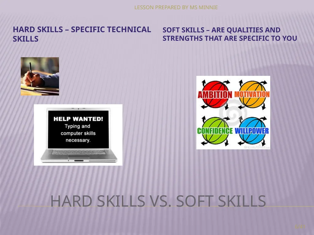 personal and career development LEVEL 3 MODULE 1 - slide 6 of 17