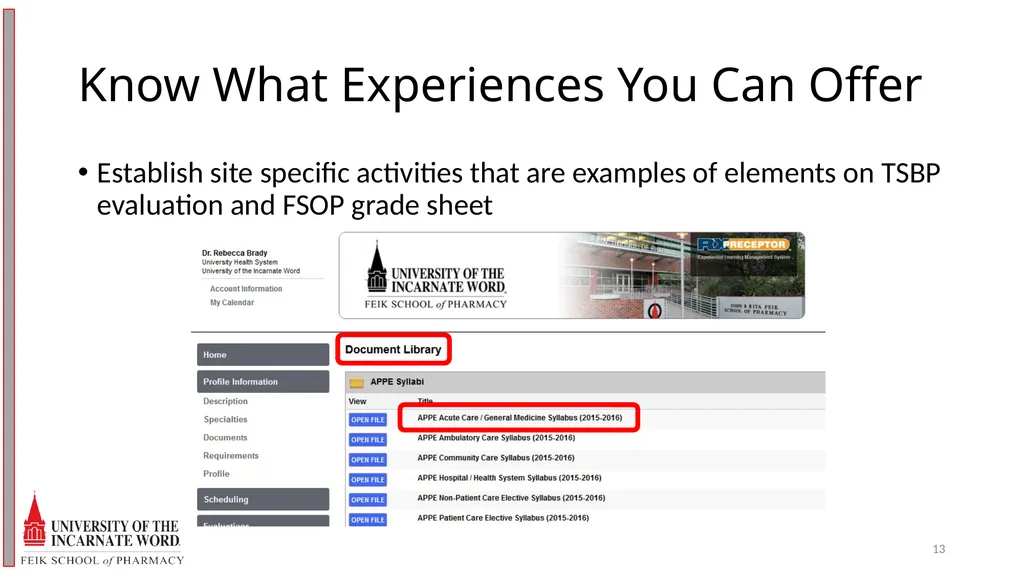 Precepting Across A Spectrum of Student Abilities - slide 13 of 30