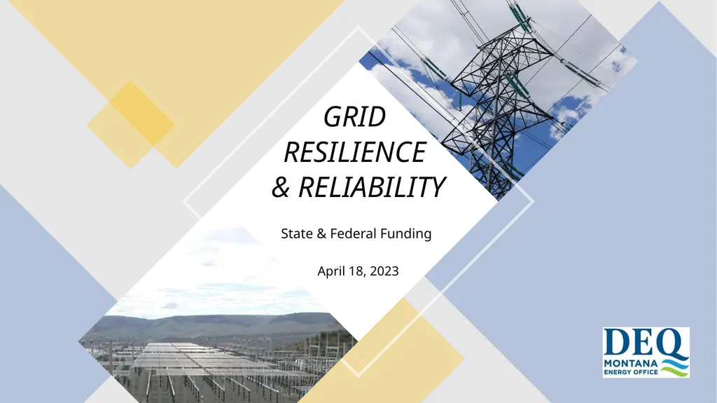 Grid Resilience & Reliability State & Federal