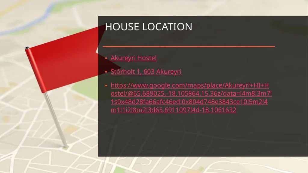 Practical information for travelling to the North - slide 6 of 10