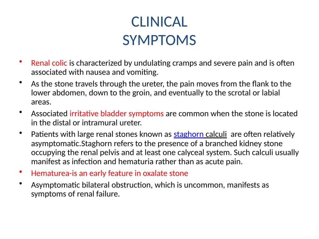 NEPHROLITHIASIS AYURVEDIC AND MODERN CONCEPT BY DR - slide 11 of 29