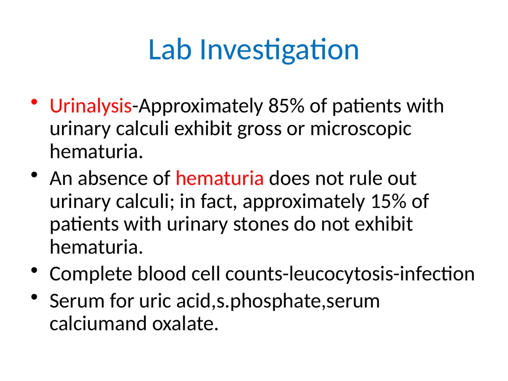 NEPHROLITHIASIS AYURVEDIC AND MODERN CONCEPT BY DR - slide 13 of 29