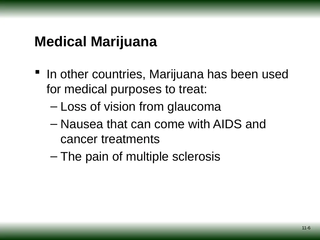 Session 11: Marijuana Psycho-Education for - slide 6 of 16