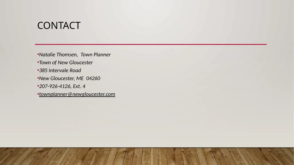 Marijuana Information Public Forum New Gloucester - slide 18 of 18