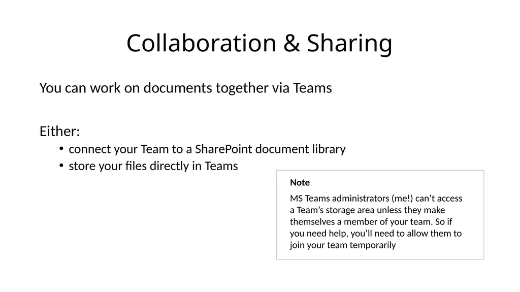 Introduction to Microsoft Teams Also featuring - slide 5 of 11