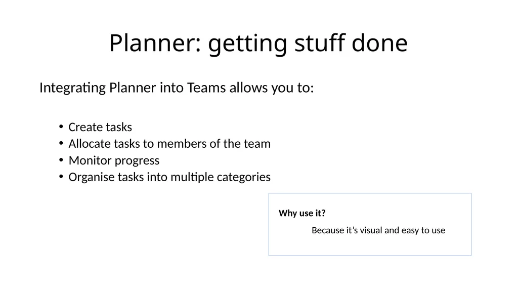 Introduction to Microsoft Teams Also featuring - slide 8 of 11