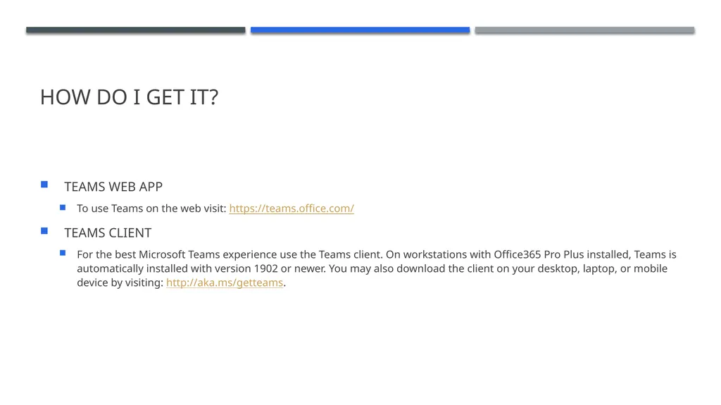 Microsoft Teams VUMC What is Teams? Microsoft - slide 3 of 8