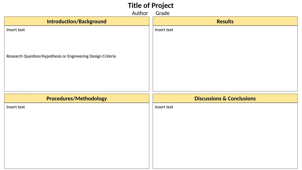 Title of Project Author Grade Title of Project - slide 6 of 7