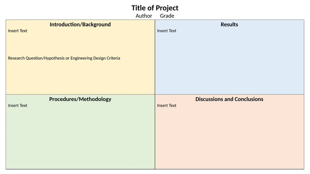 Title of Project Author Grade Title of Project - slide 5 of 7