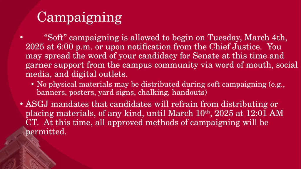 2025 General Election Senate Candidate Orientation - slide 6 of 41