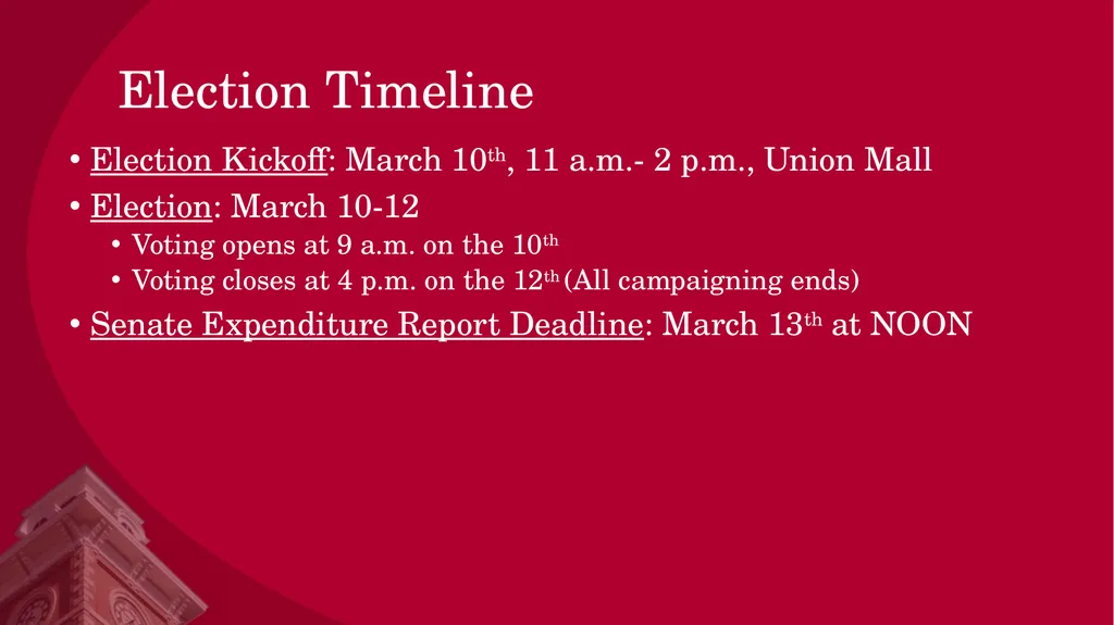 2025 General Election Senate Candidate Orientation - slide 4 of 41