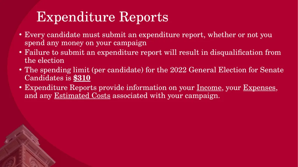 2025 General Election Senate Candidate Orientation - slide 14 of 41